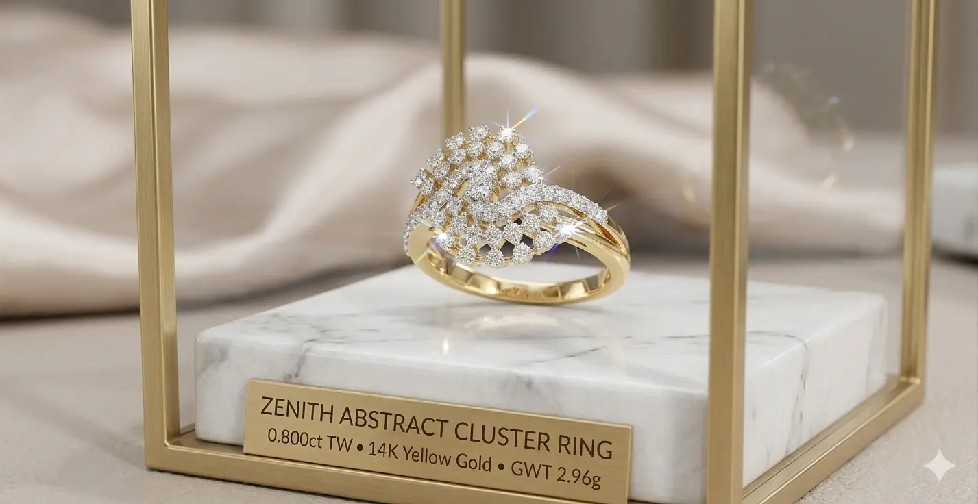 The Zenith Abstract Cluster Ring